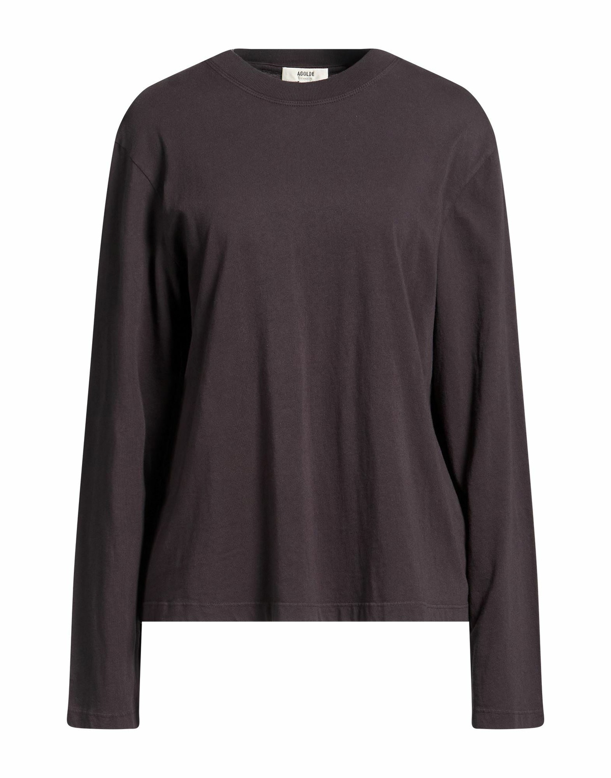 Agolde Womens T-shirt Charcoal
