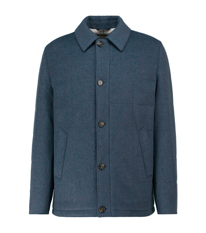 Photo: Loro Piana - Quilted cashmere-blend jacket