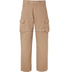 Jacquemus - Cotton-Canvas Zip-Off Cargo Trousers - Neutrals