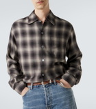 Our Legacy Every checked TENCEL® flannel shirt