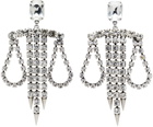 AREA Silver Chandelier Earrings