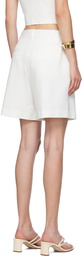 rag & bone White Irina Shorts