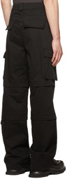 MISBHV Black Work Cargo Pants