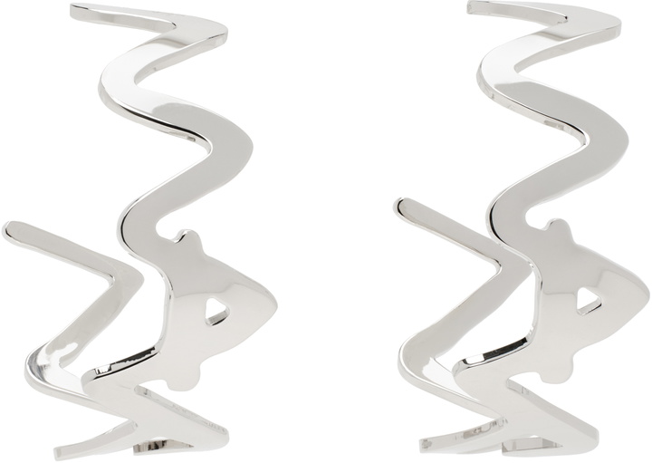 Photo: Marni Silver 'Marni' Symbol Earrings