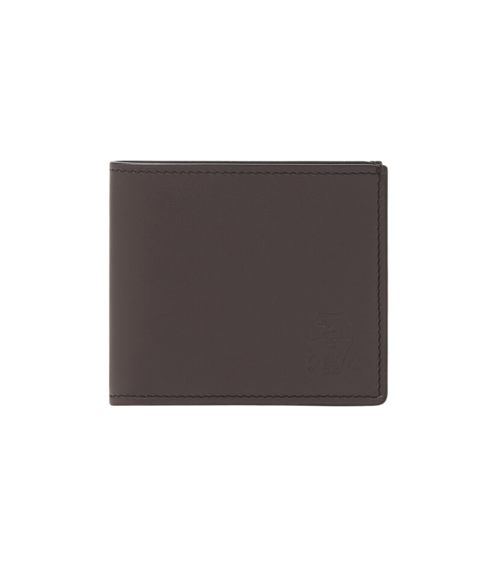 Photo: Brunello Cucinelli Leather bi-fold wallet