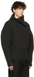 Bottega Veneta Grey Knit Jumper Turtleneck