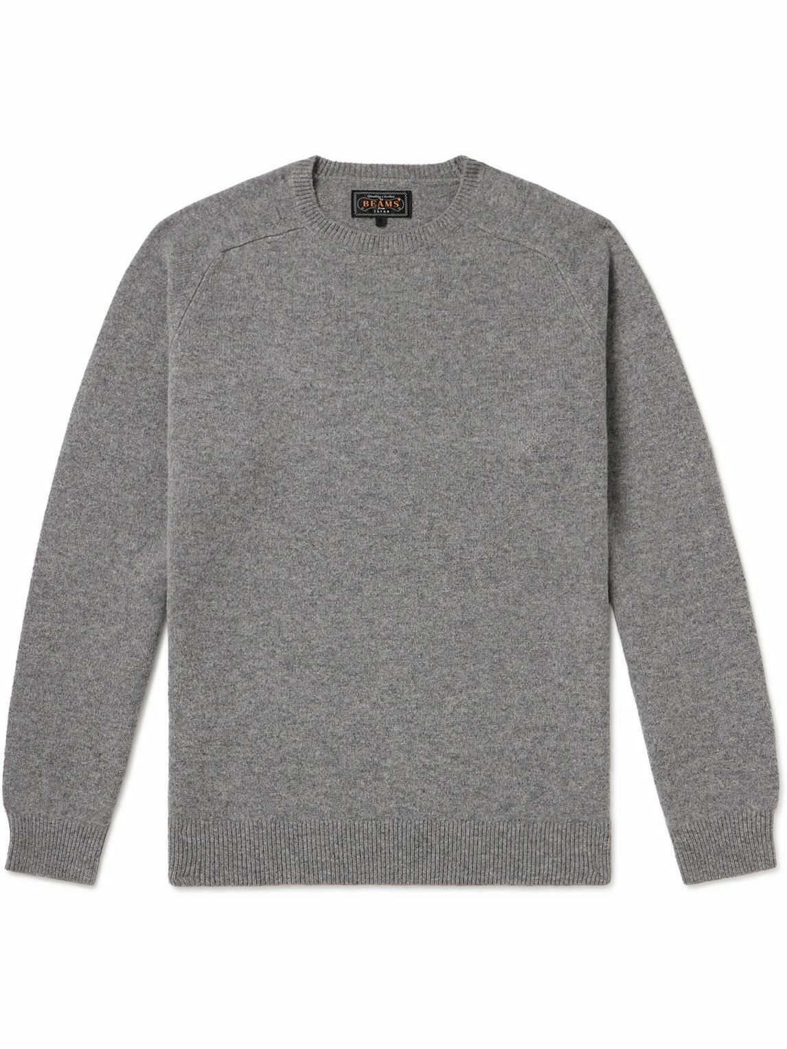 Beams Plus - Wool Sweater - Gray Beams Plus