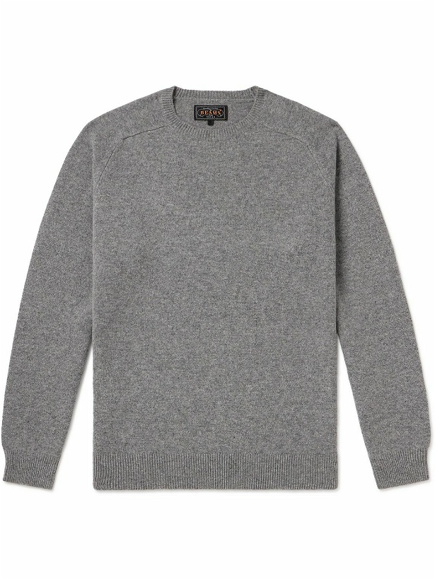 Photo: Beams Plus - Wool Sweater - Gray