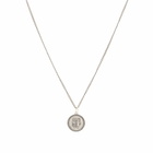 Serge DeNimes Men's Dual Necklace in Silver 