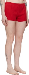 Cou Cou Red 'The Short' Boy Shorts