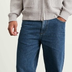 Wax London Men's Felix Loose Fit Jean in 90S Blue Wash