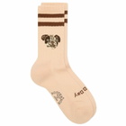 Rostersox Dog Socks in Orange