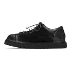 Marsell Black Gomme Low-Top Boots