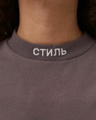 Heron Preston  Crop Shortsleeve Tee Brown Shortsleeves