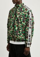 Saint Mxxxxxx X A Bathing Ape Printed Nylon Track Jacket Multicoloured 1