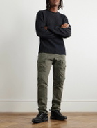 C.P. Company - Straight-Leg Logo-Appliquéd Cotton Cargo Trousers - Green
