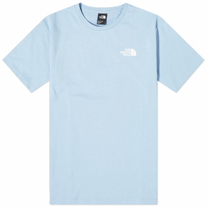 Photo: The North Face Men's NSE Redbox T-Shirt in Steel Blue