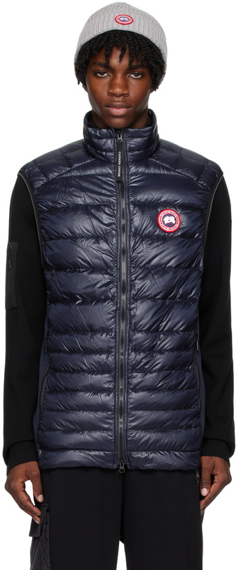 Photo: Canada Goose Navy HyBridge Lite Down Vest