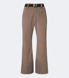 Bogner Corven belted corduroy ski pants