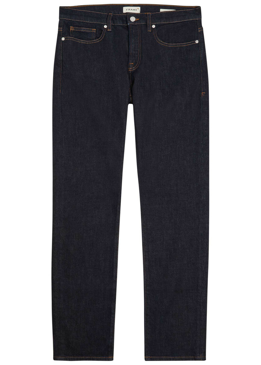 Frame L'homme Slim-leg Jeans Dark Blue