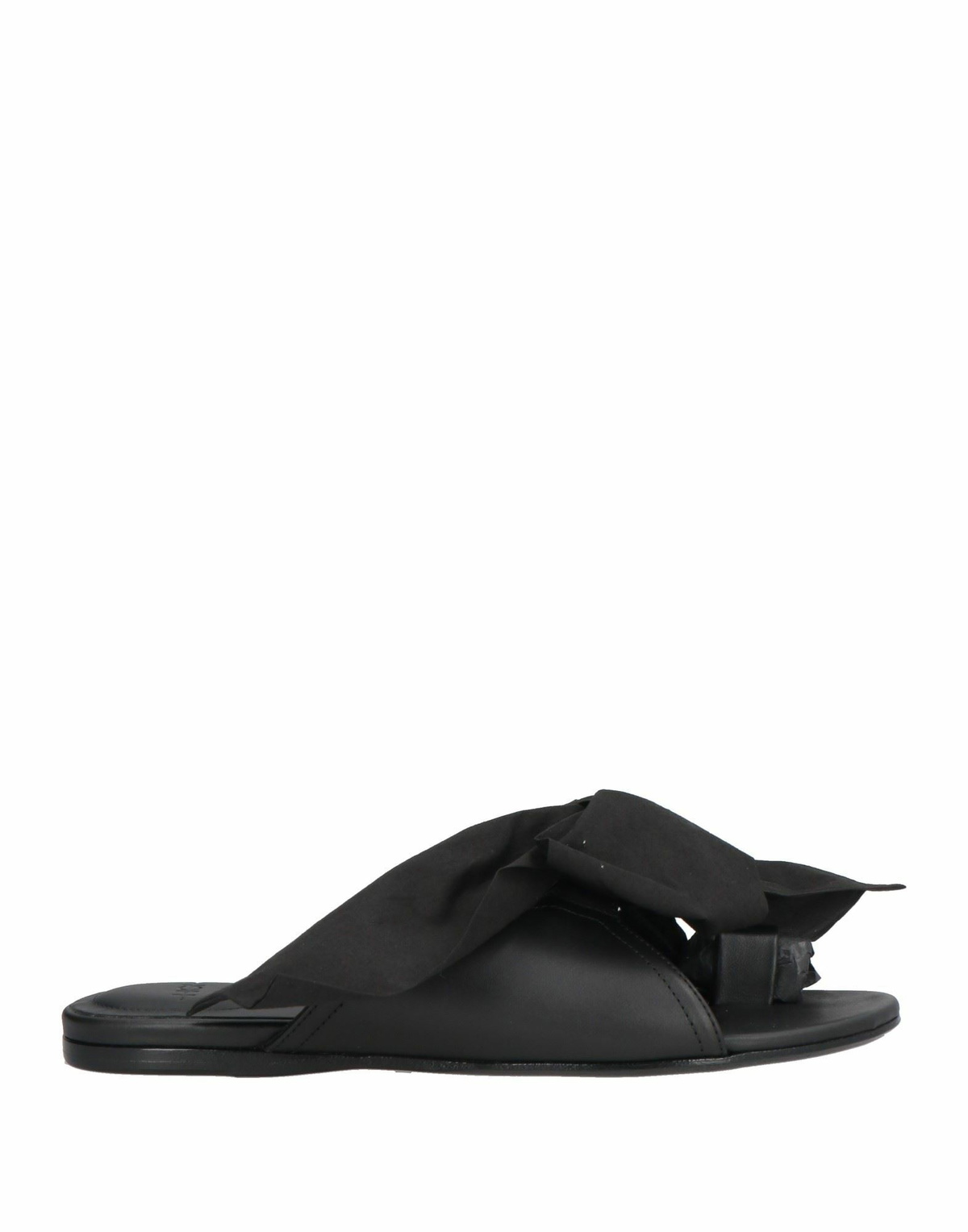 High Womens Thong sandal in Black