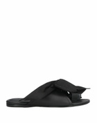 High Womens Thong sandal in Black
