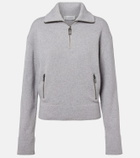 Victoria Beckham Wool and cashmere half-zip sweater