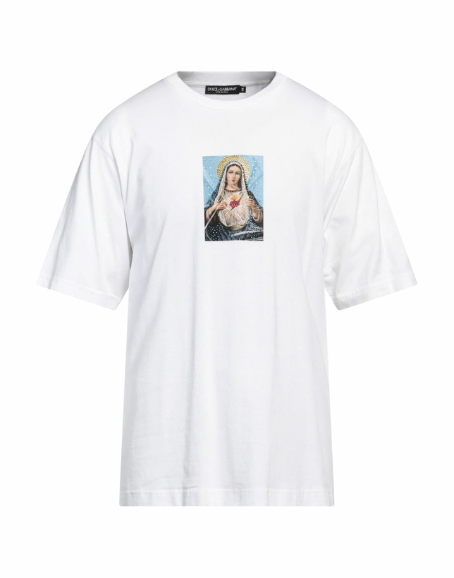 Photo: Dolce & gabbana Mens T-shirt in White