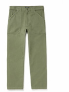 A.P.C. - Sidney Straight-Leg Cotton Trousers - Green