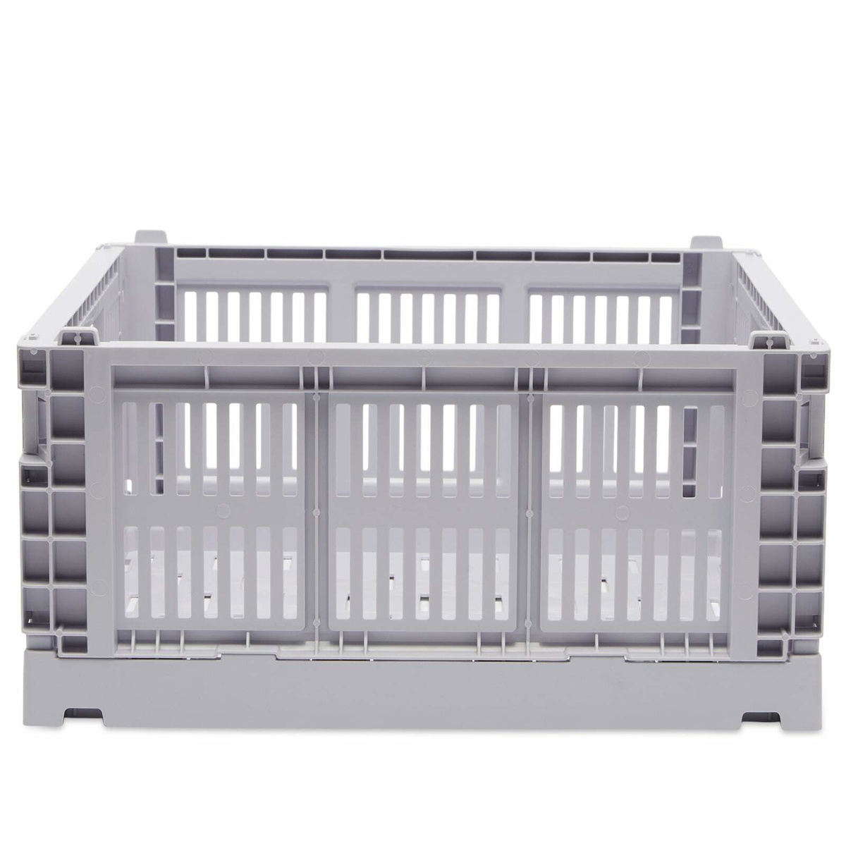 HAY Medium Square Recycled Colour Crate in Lavender 