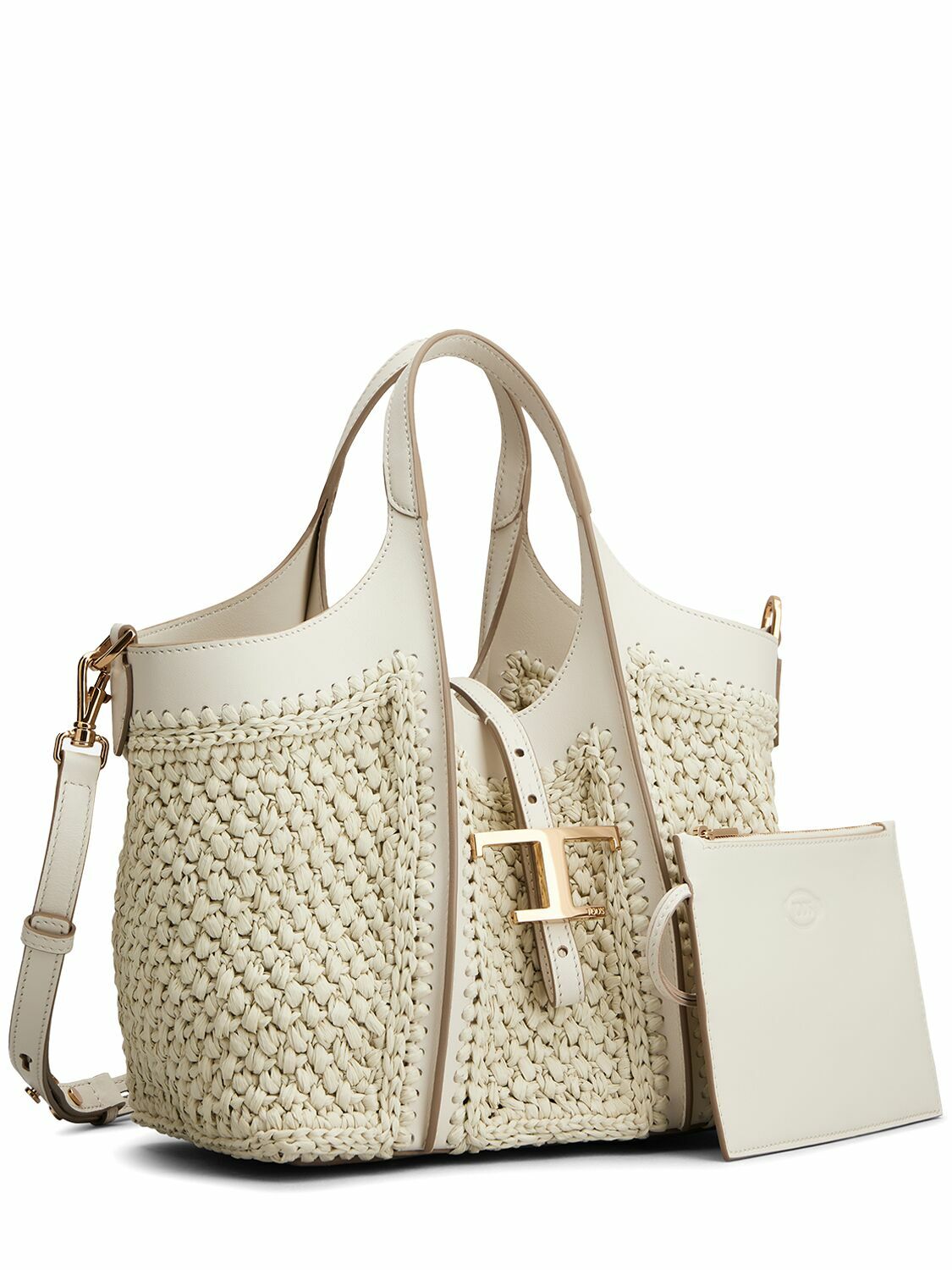 TOD'S Mini T Crochet Shopping Bag Tod's