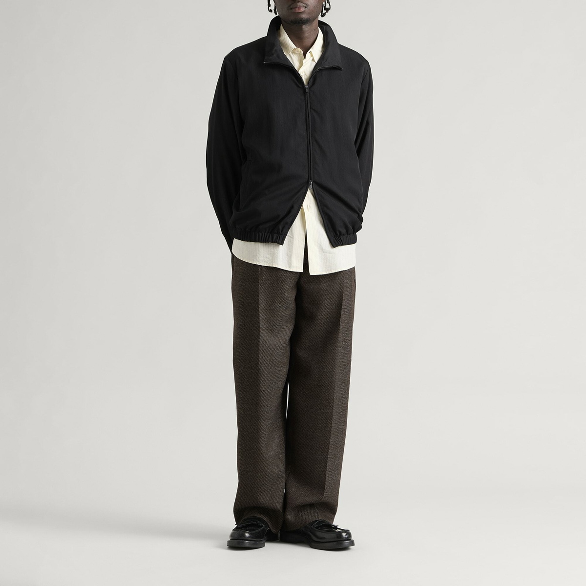 mfpen Men's Dry Wool Service Trousers in Vintage Twill