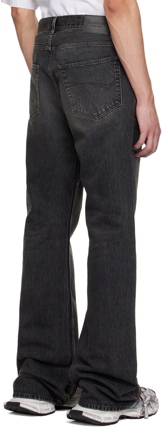 Balenciaga Black Flared Jeans