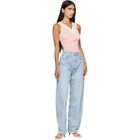 AGOLDE Blue Luna High Rise Pieced Taper Jeans
