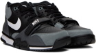 Nike Gray & Black Air Trainer 1 Sneakers
