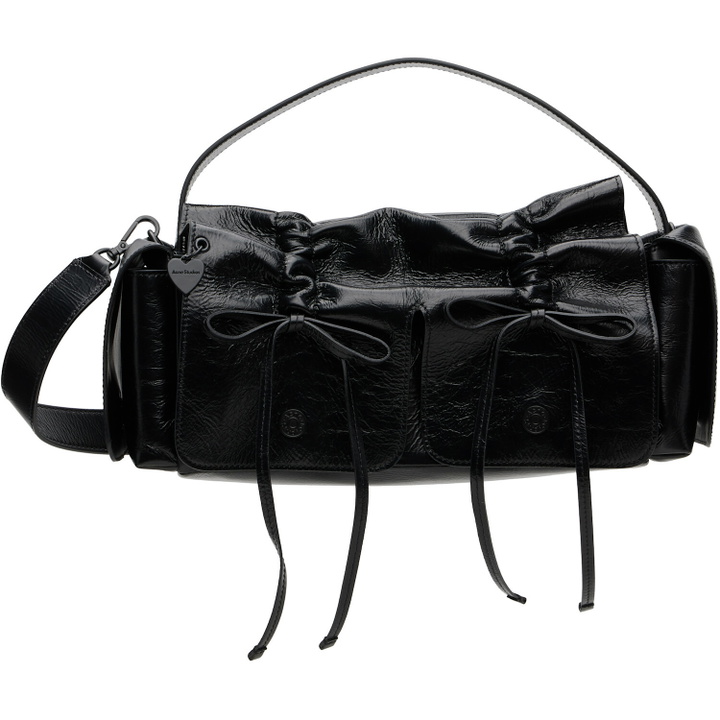 Photo: Acne Studios Black Multipocket Shoulder Bag