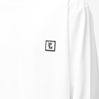 Wooyoungmi Men's Long Sleeve Back Logo T-Shirt in White