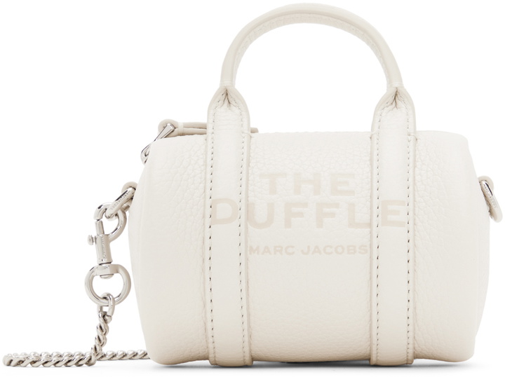 Photo: Marc Jacobs Off-White 'The Leather Nano Duffle Crossbody' Bag