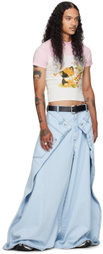 LU'U DAN Blue CLOT Edition MAXI X MAXI X MAXI Jeans
