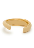 Chloe Glaze Resin and Brass Bracelet - Gold - One Size