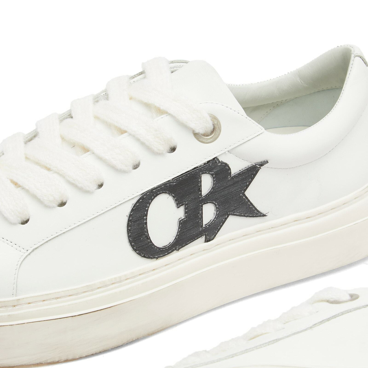 Cole Buxton Men's CB Star Sneaker in White