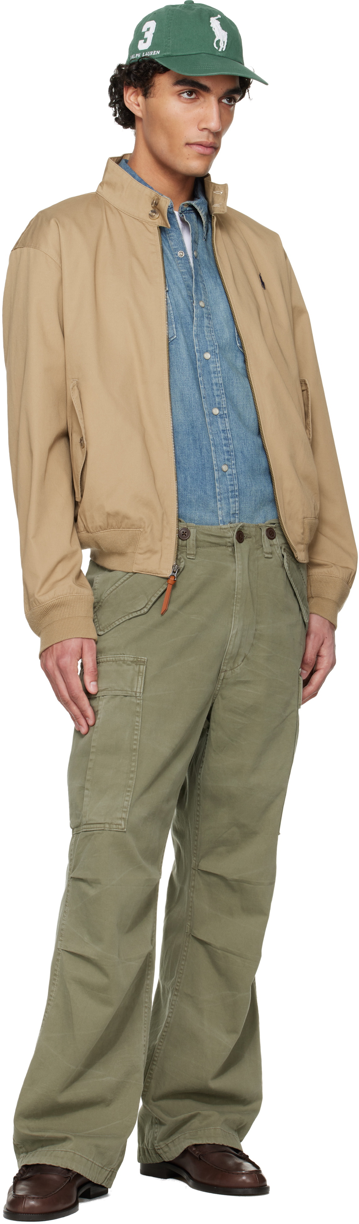 Polo Ralph Lauren Khaki 'The Big Cargo' Pants