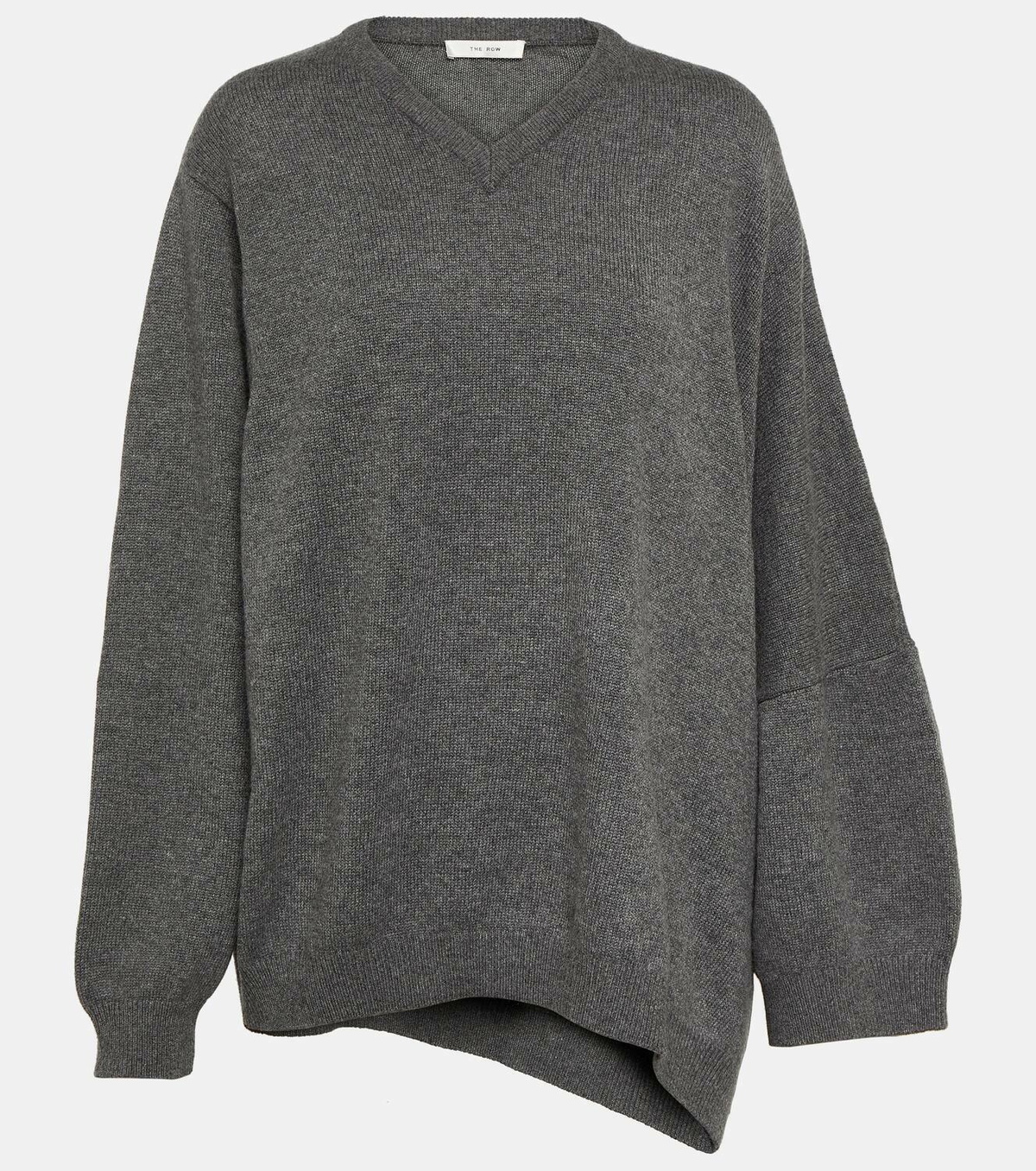 The Row Erminia asymmetric cashmere sweater The Row