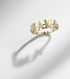 Yvonne Léon Mama 9kt gold ring with diamonds
