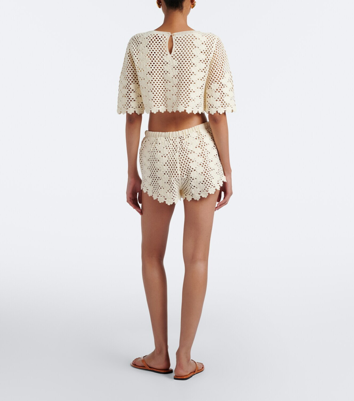 Posse Saskia crochet shorts