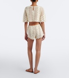 Posse Saskia crochet shorts