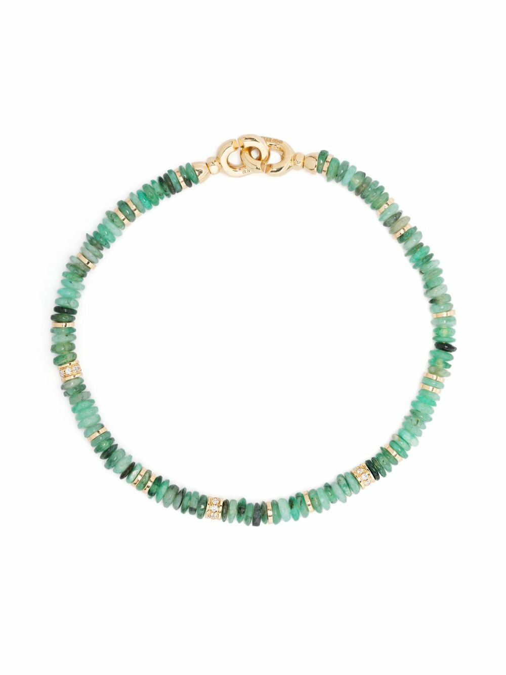 MAOR 18K Yellow Gold Beaded Bracelet