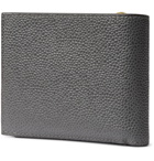 Thom Browne - Pebble-Grain Leather Billfold Wallet - Gray