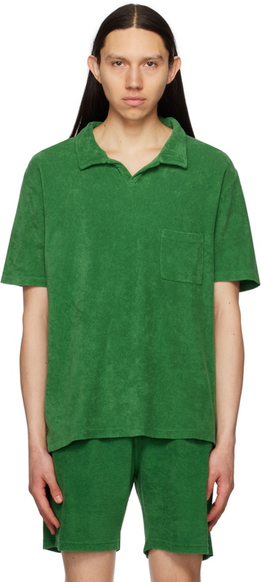 Photo: Universal Works Green Vacation Polo
