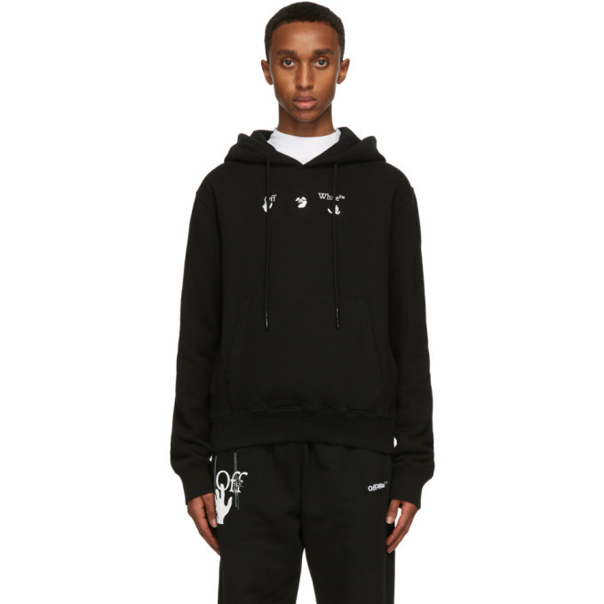 Off-White Black Peace Worldwide Hoodie Off-White